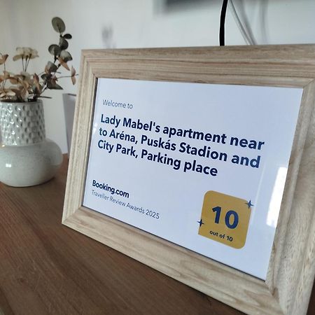 Lady Mabel'S Apartment Near To Arena, Puskas Stadion And City Park, With Guarded Parking Place Budapest Bagian luar foto